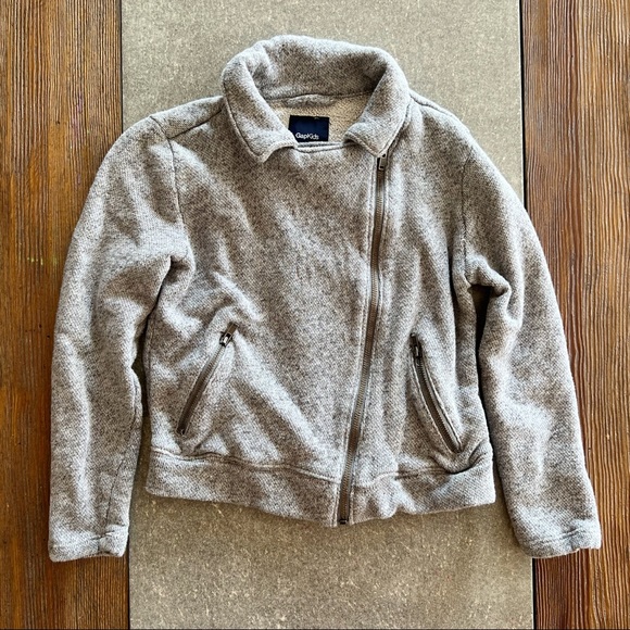 🌾 GAP KIDS Girls Cotton Jacket Sweatshirt Sweater size S - Picture 1 of 7